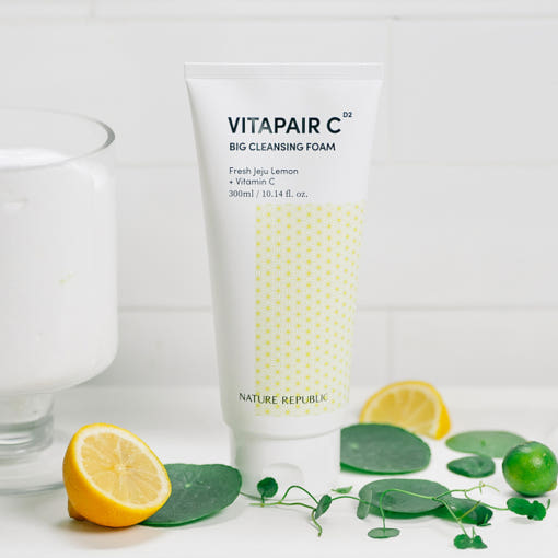 [NATURE REPUBLIC] Vitapair C Big Cleansing Foam 300ml