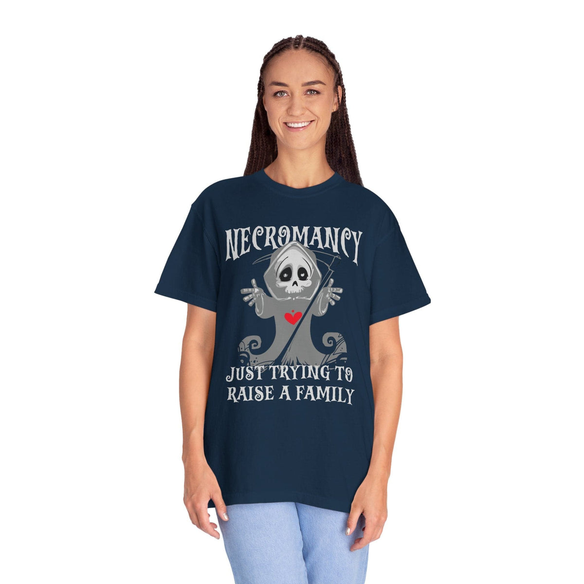 Necromancy Shirt - Trying To Raise A Family - Comfort Colors