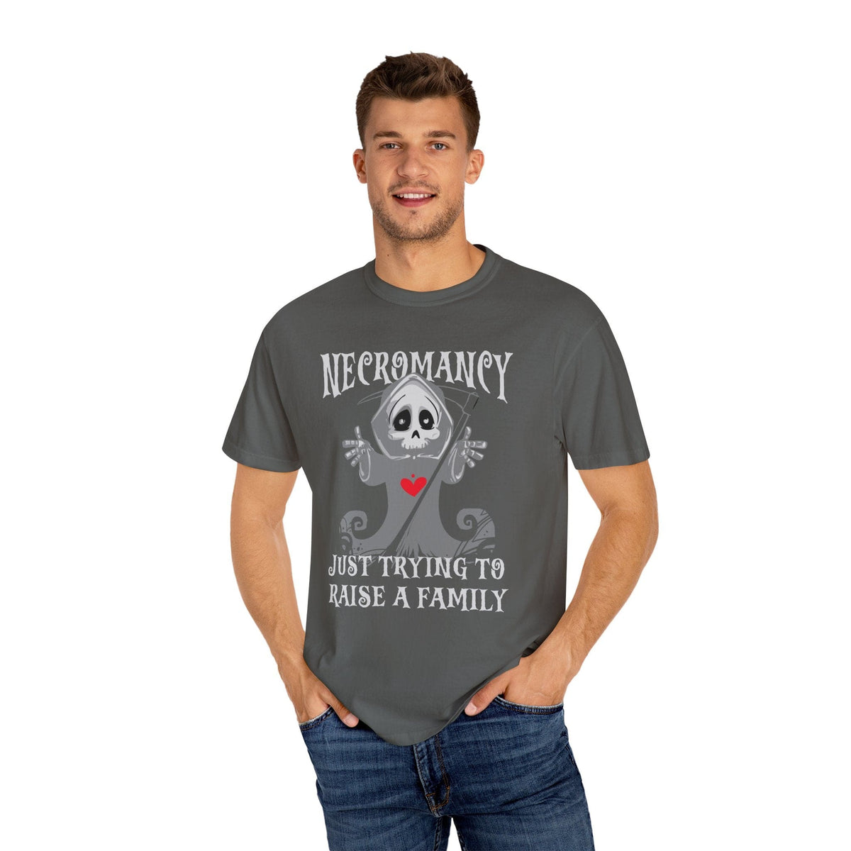 Necromancy Shirt - Trying To Raise A Family - Comfort Colors