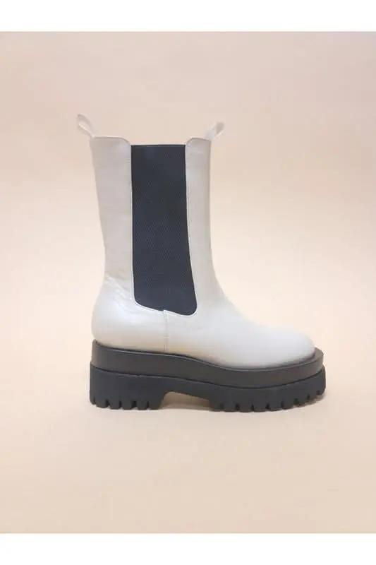 Women's Combat Boots Combat Boots - Durable Platform - Women's Fashion Outdoor