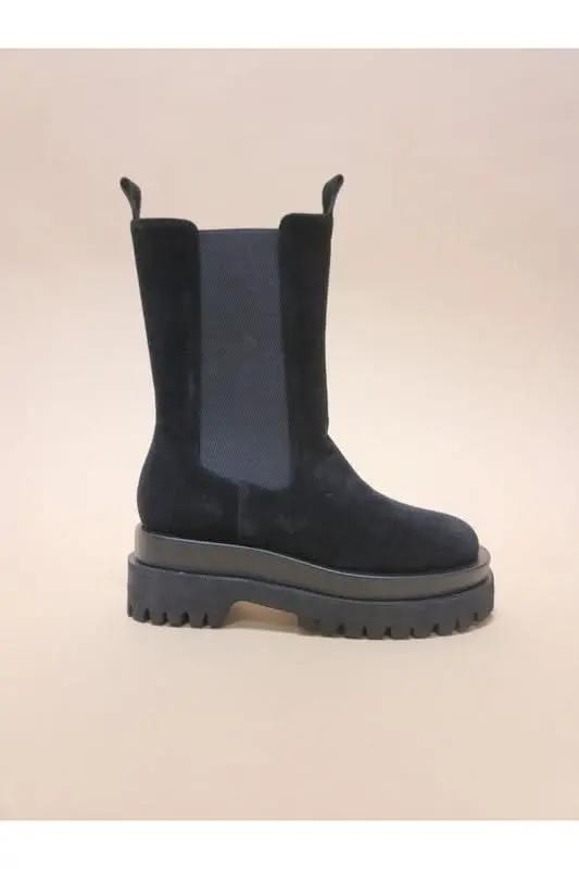 Women's Combat Boots Combat Boots - Durable Platform - Women's Fashion Outdoor