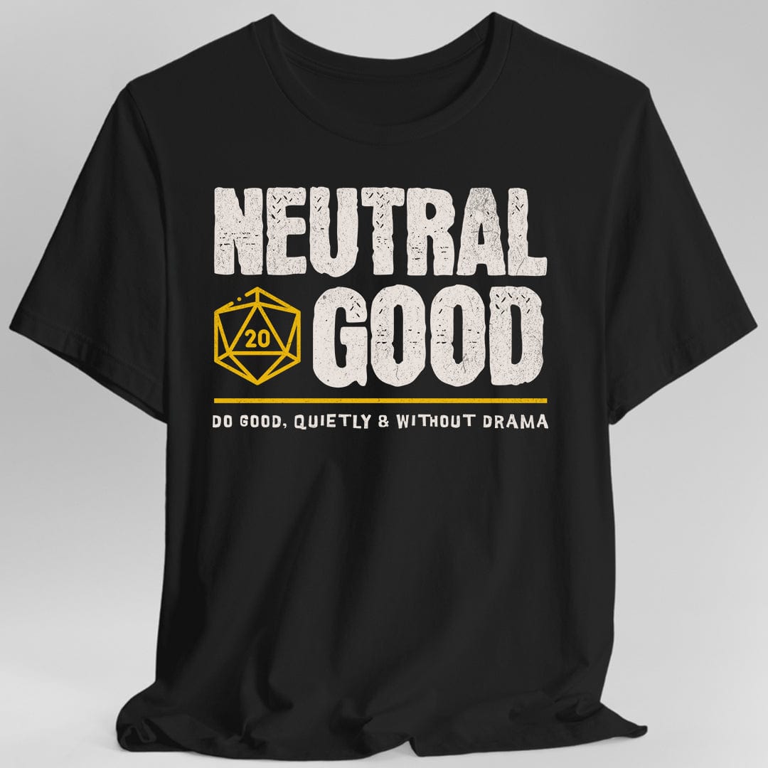 Camiseta Bien Neutral - Camiseta Alineamiento D&D