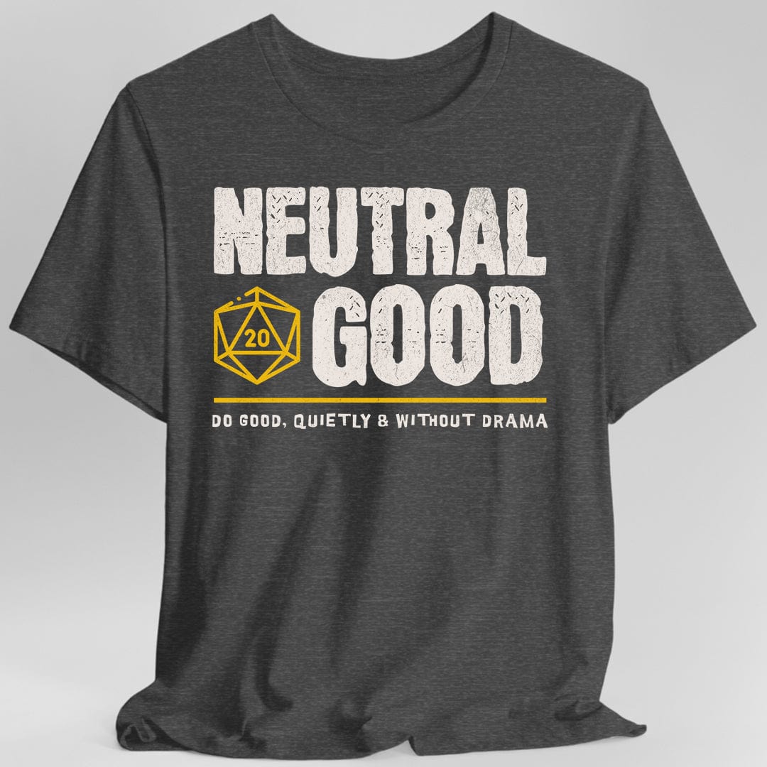 Camiseta Bien Neutral - Camiseta Alineamiento D&D