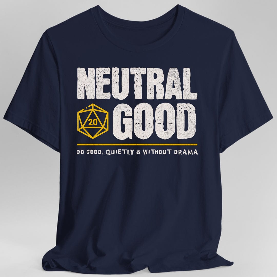 Camiseta Bien Neutral - Camiseta Alineamiento D&D