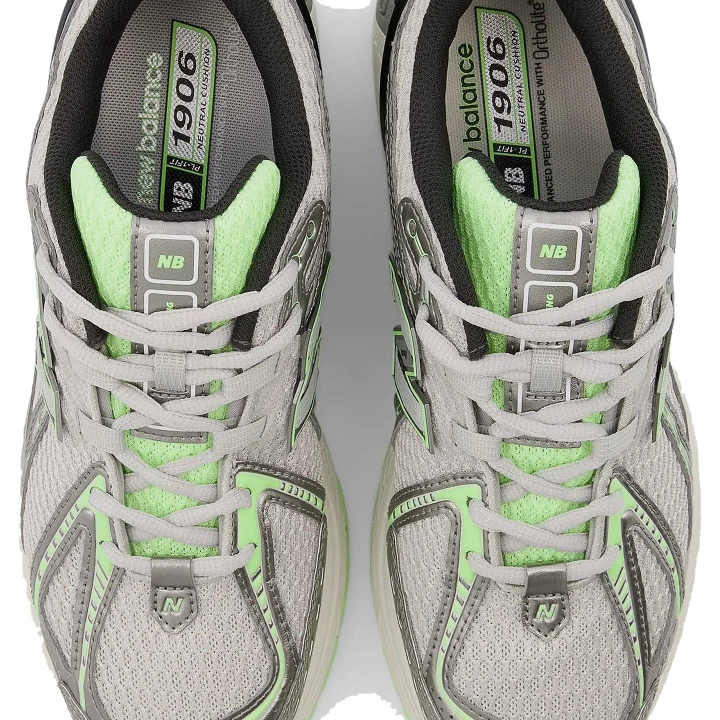 New Balance 1906R Dark Silver Metallic Mint Flash