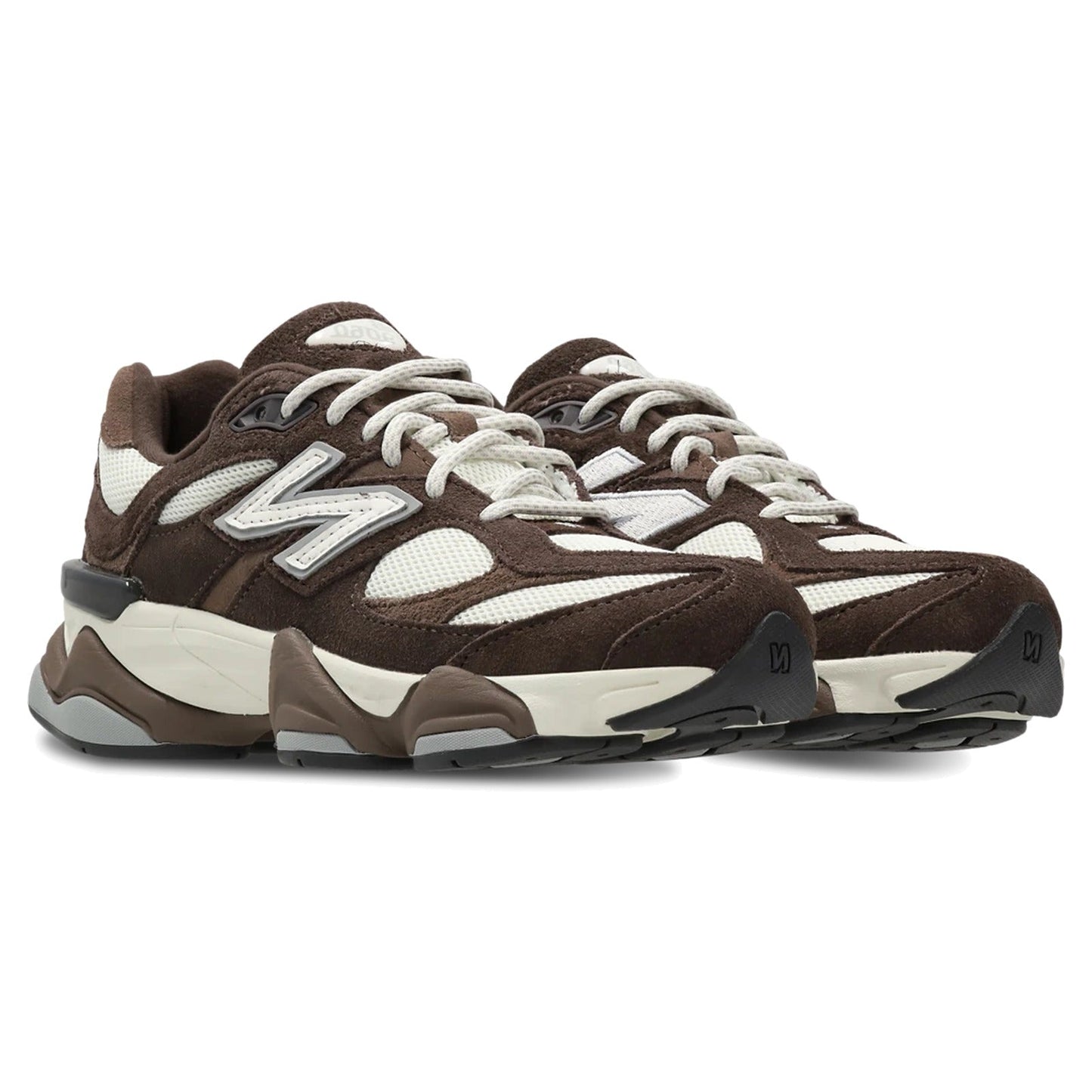 New Balance 9060 Coffee Brown White (GS)