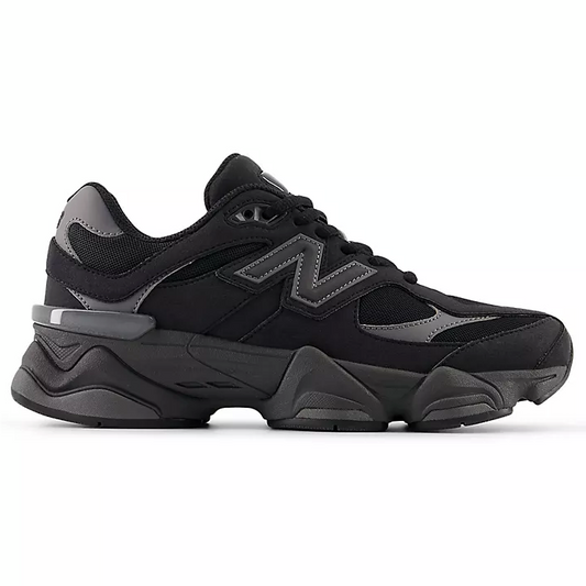 New Balance 9060 Black Canvas Castlerock (GS)