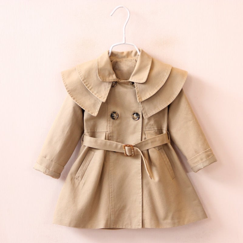 New Cotton Windbreaker for Girls in Spring and Autumn - # GIAA21210017 & BAAA61110009