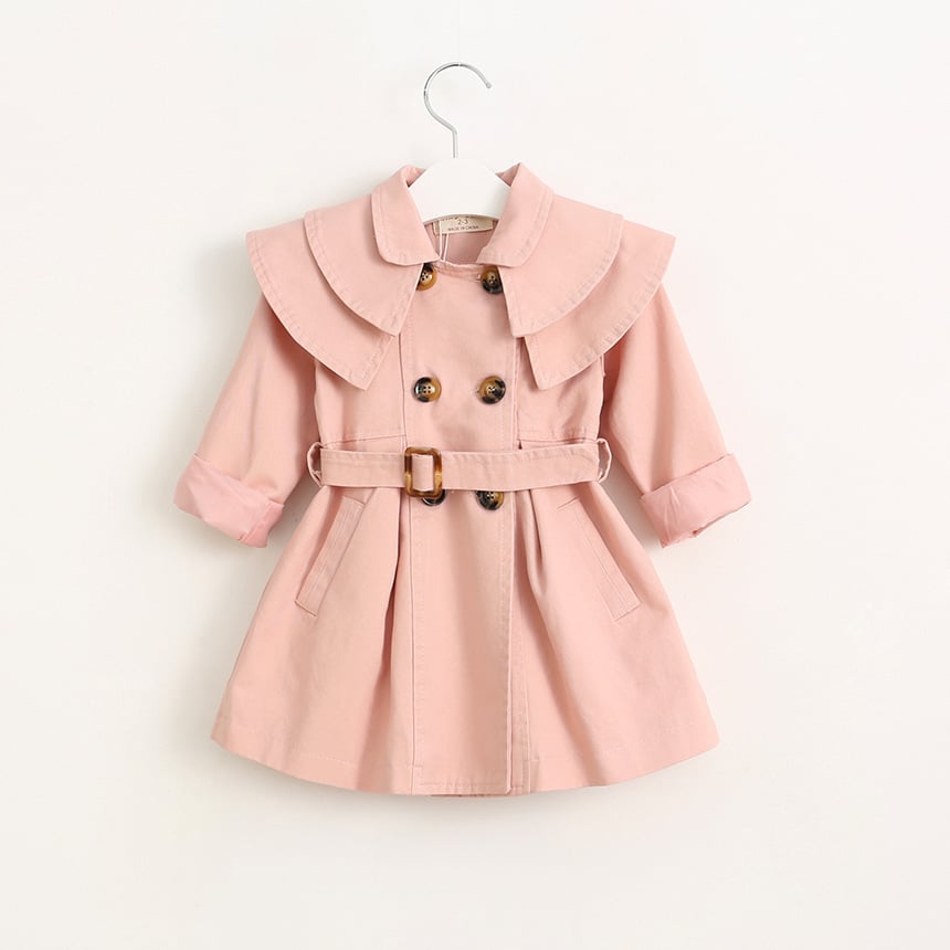 New Cotton Windbreaker for Girls in Spring and Autumn - # GIAA21210017 & BAAA61110009
