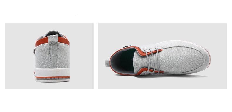New Men's Flats High Quality Casual Shoes Handmade Shoes Casual Sports Flats Men Lightweight Comfortable Walking Shoes Outdoor Walking Sneakers For Mens
