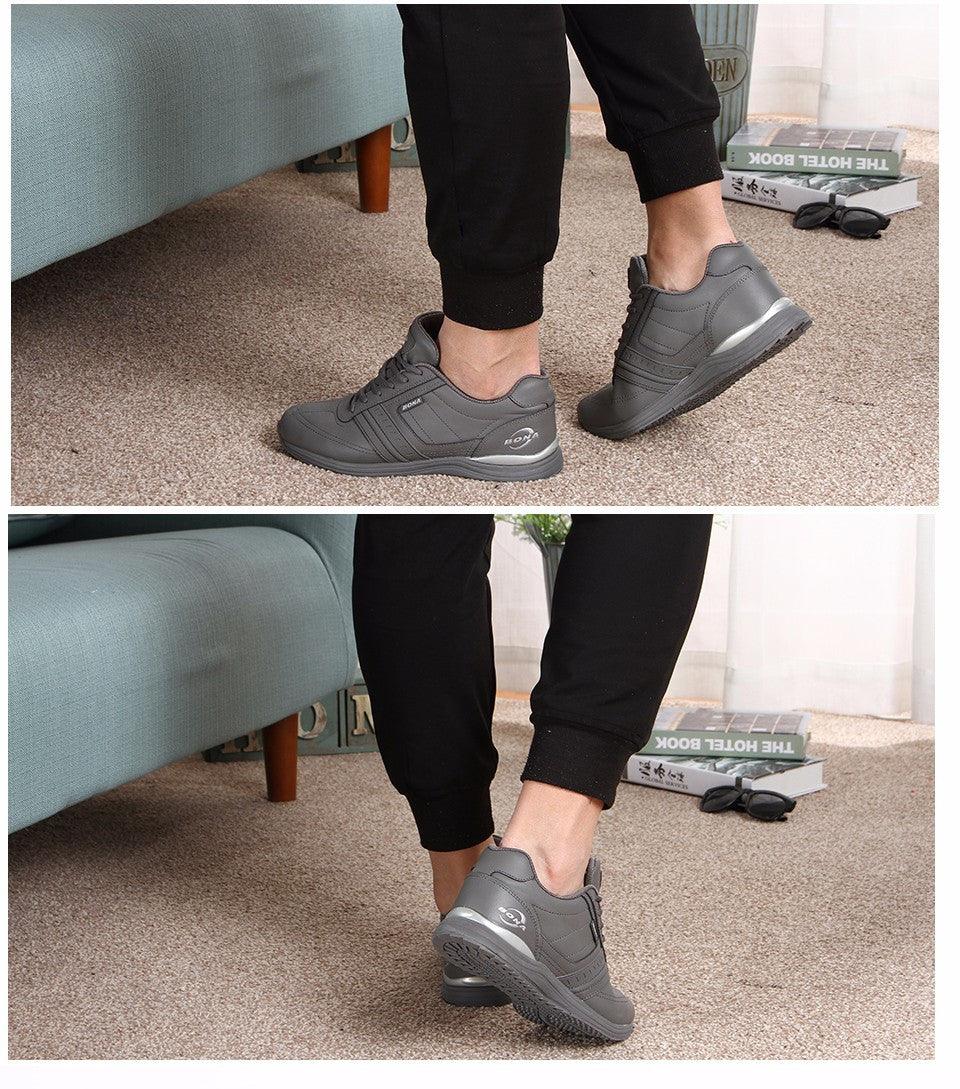 New Stylish Mens Walking Shoes Lace Up Sport Outdoor Jogging Athletic Shoes Comfortable Sneakers Running Lace Up Athletic Sneakers Outdoor Walking Mens Comfortable Fashion Design