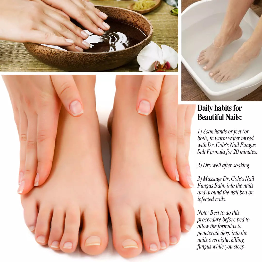 13 - Fórmula de Sales Orgánicas para Hongos en las Uñas del Dr. Cole