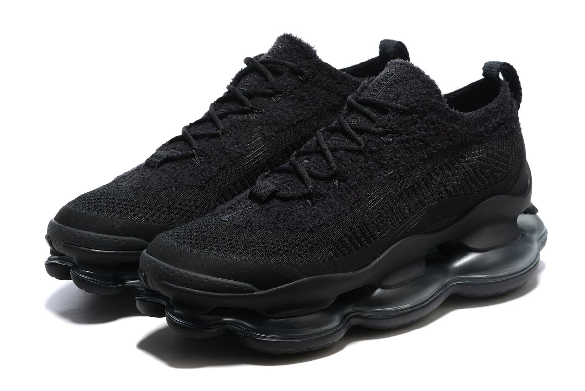 Nike Air Max Scorpion Triple Black - Women's Futuristic Sneakers