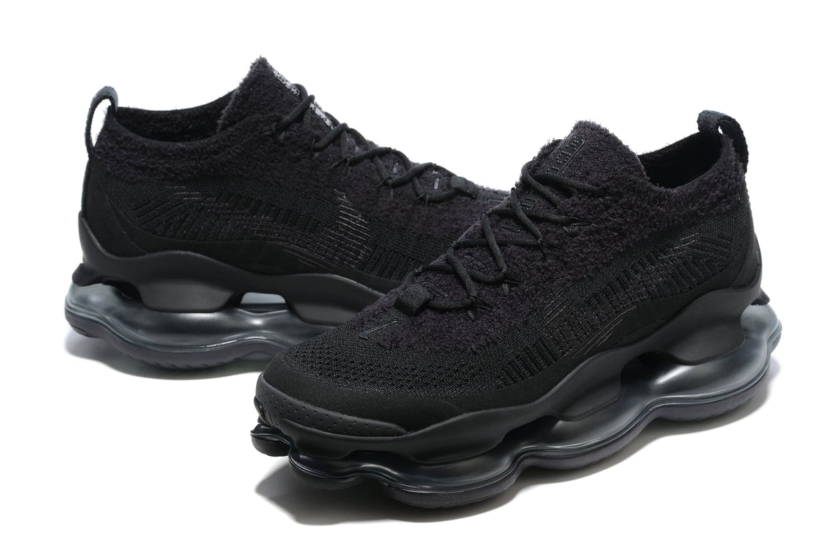 Nike Air Max Scorpion Triple Black - Women's Futuristic Sneakers