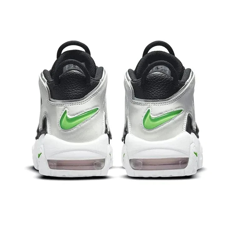 Nike Air More Uptempo Black White Green