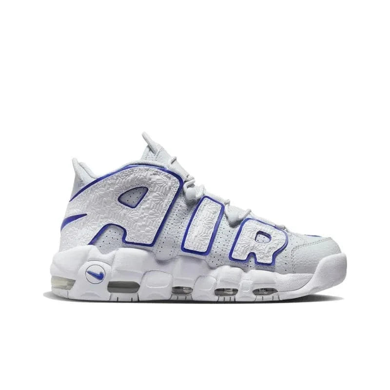 Nike Air More Uptempo Embossed White Royal Blue