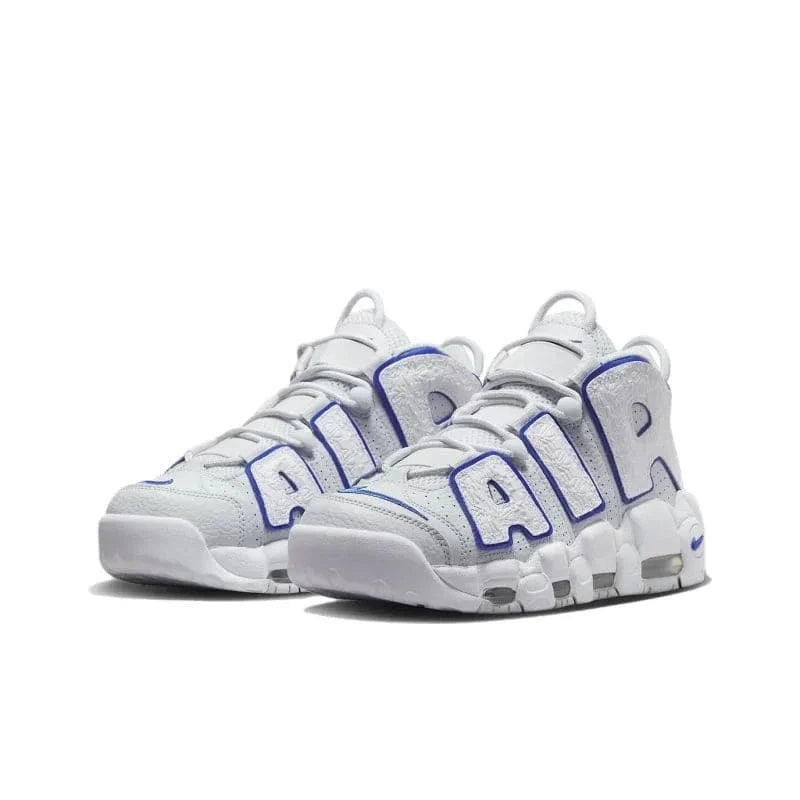 Nike Air More Uptempo Embossed White Royal Blue