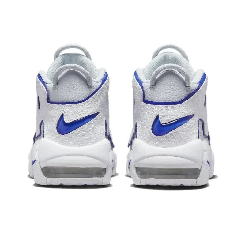 Nike Air More Uptempo Embossed White Royal Blue