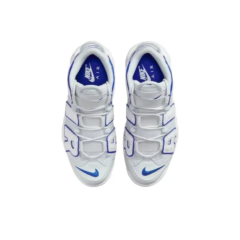 Nike Air More Uptempo Embossed White Royal Blue