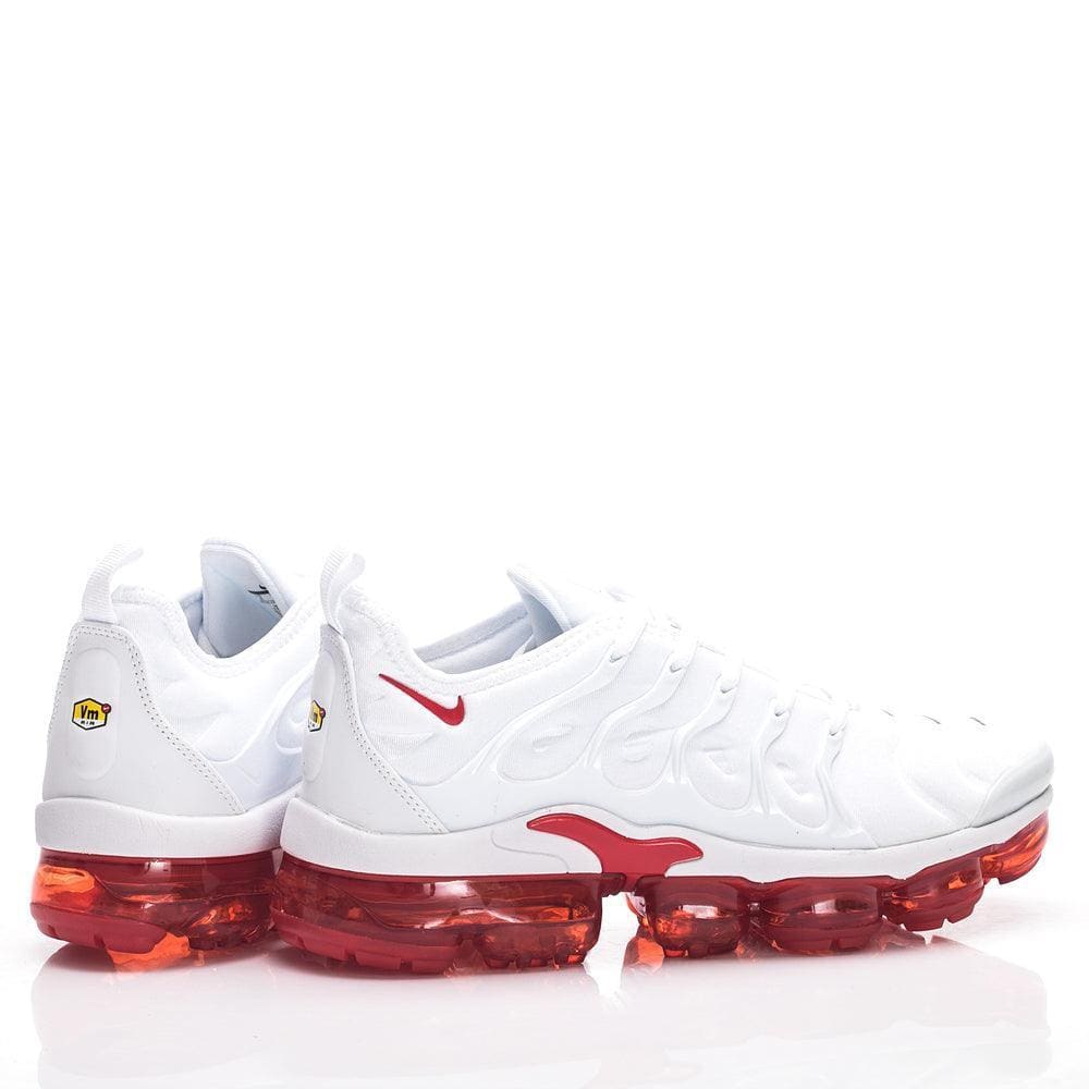 Nike Air VaporMax Plus 'White Red' – Men's Sneakers for All-Day Comfort