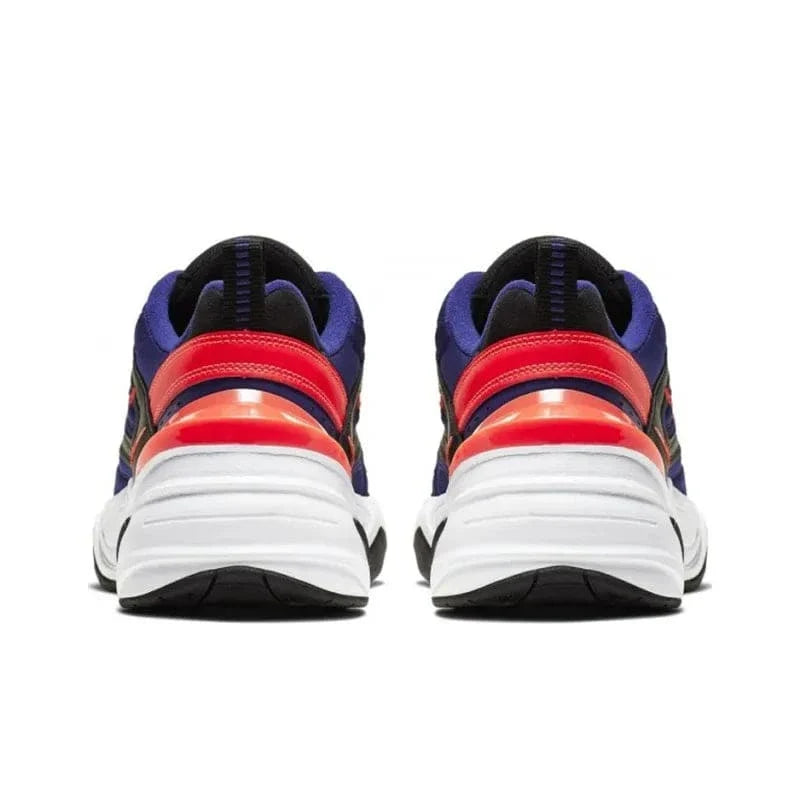 Nike M2K Tekno Black Deep Royal Blue Bright Crimson