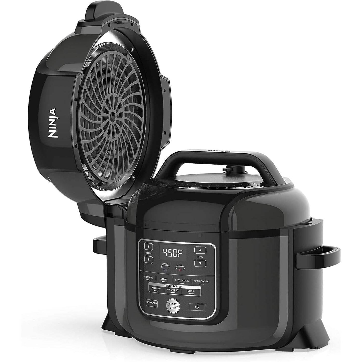 Ninja Pressure Cookers & Canners, 6.5 qt, Black (Refurbished)