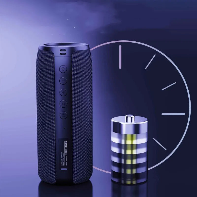 Altavoz Bluetooth Inalámbrico Subwoofer de Tela