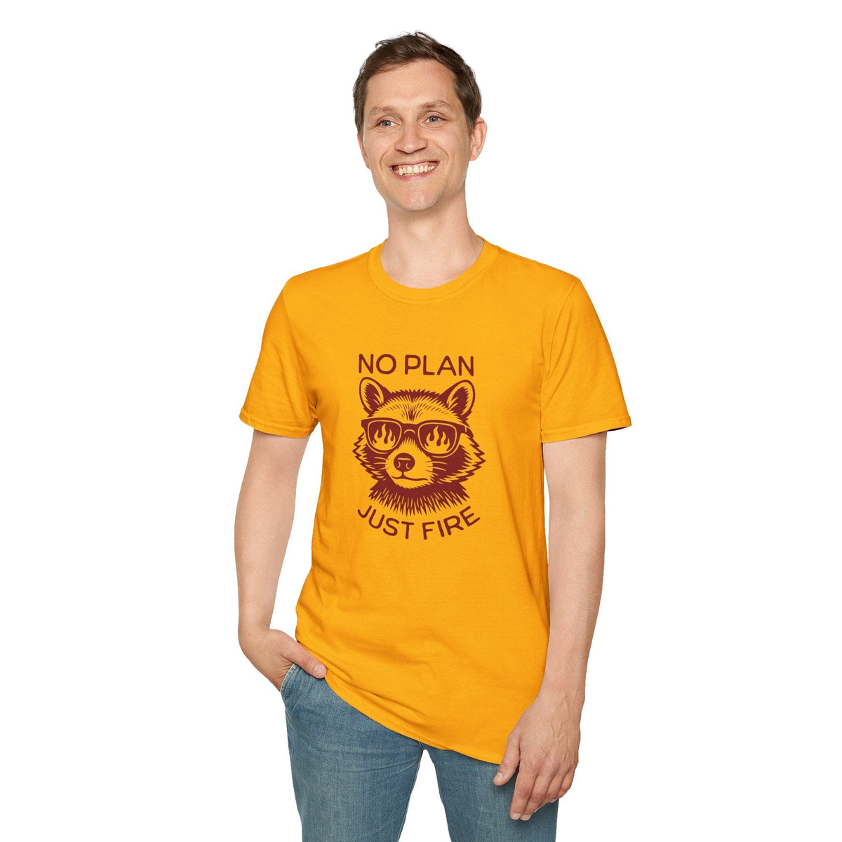 No Plan Just Fire D&D T-shirt