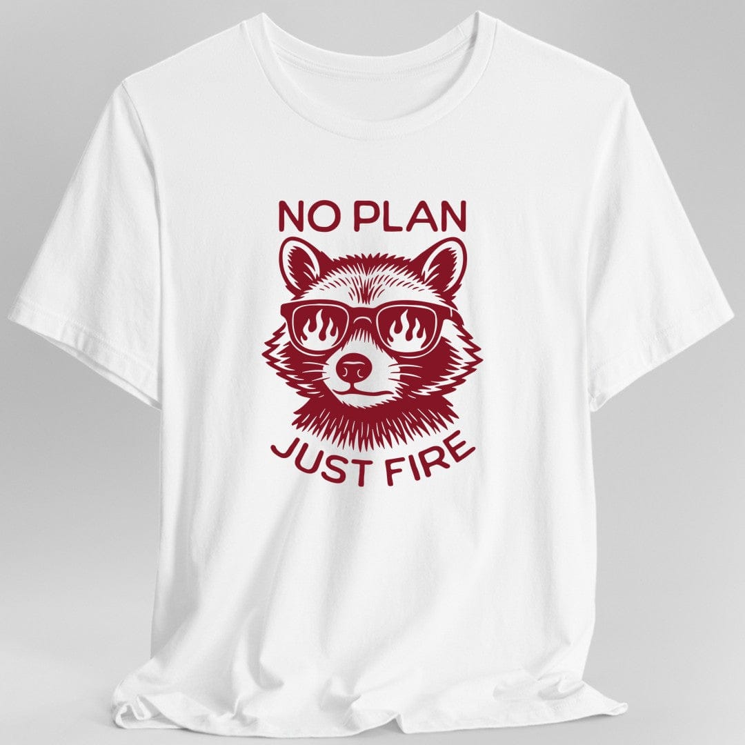 No Plan Just Fire D&D T-shirt