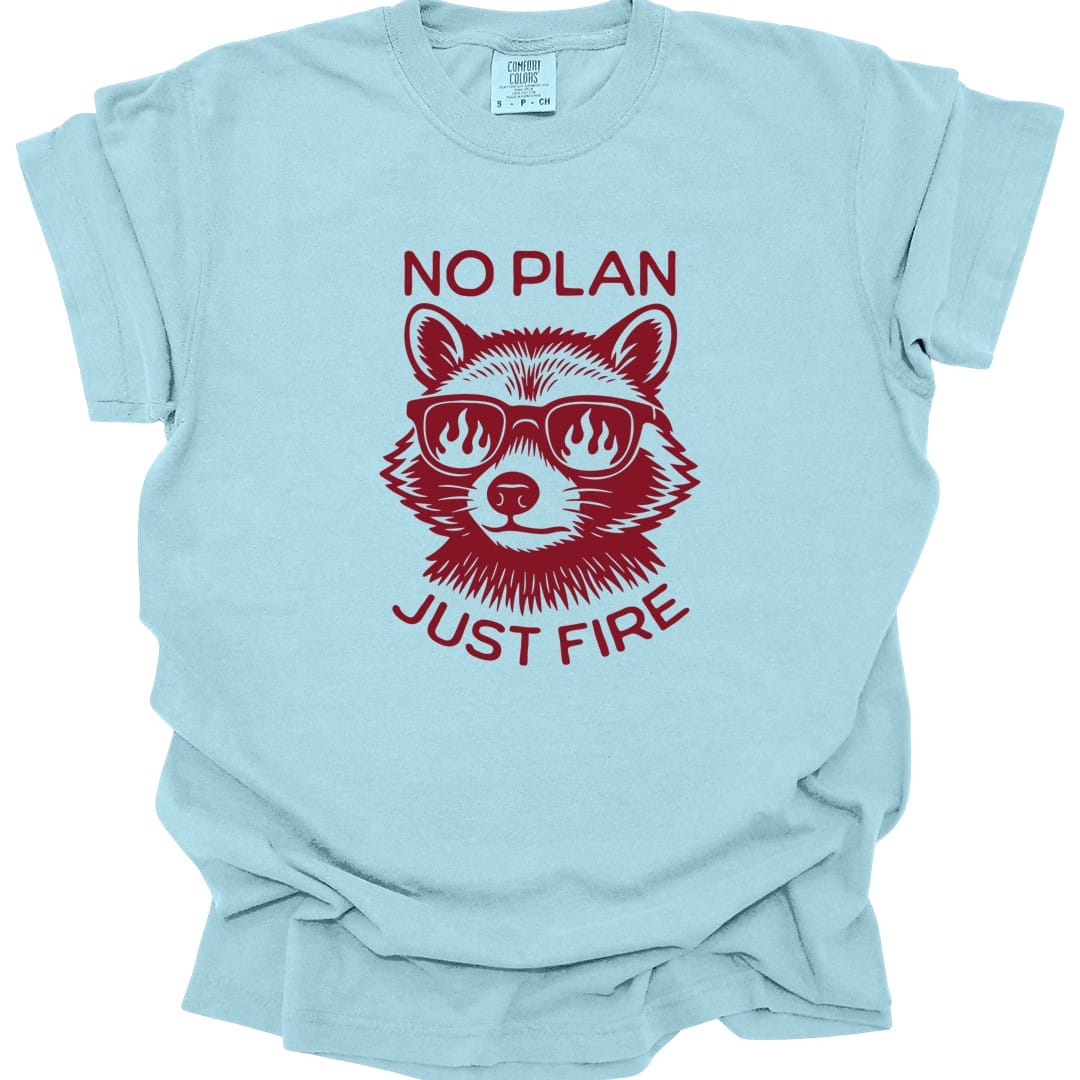 No Plan Just Fire D&D T-shirt - Comfort Colors