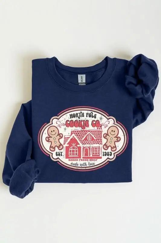 Jackets Color Bear Gingerbread Sweatshirt Unisex Holiday Graphic Crewneck Cozy