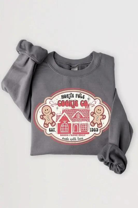 Jackets Color Bear Gingerbread Sweatshirt Unisex Holiday Graphic Crewneck Cozy