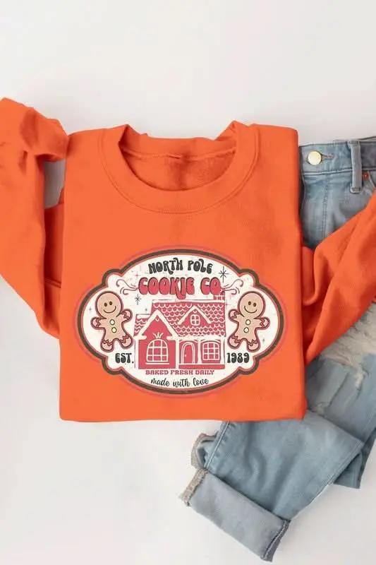Jackets Color Bear Gingerbread Sweatshirt Unisex Holiday Graphic Crewneck Cozy