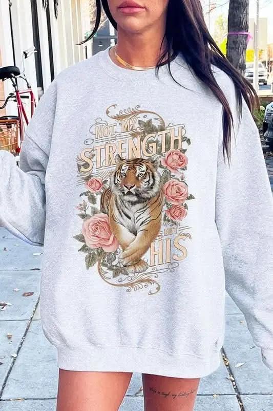 Jackets Color Bear Tiger Graphic Unisex Sweatshirt Streetwear Oversized Comfy