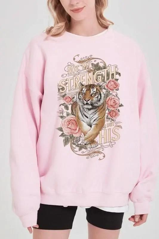 Jackets Color Bear Tiger Graphic Unisex Sweatshirt Streetwear Oversized Comfy