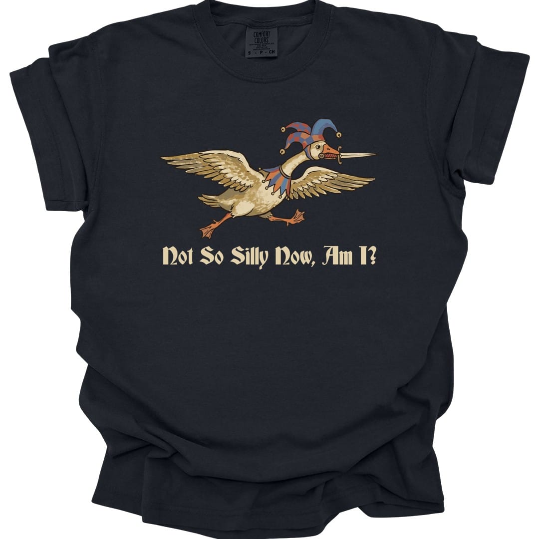 Not So Silly Now, Am I? T-Shirt - Comfort Colors