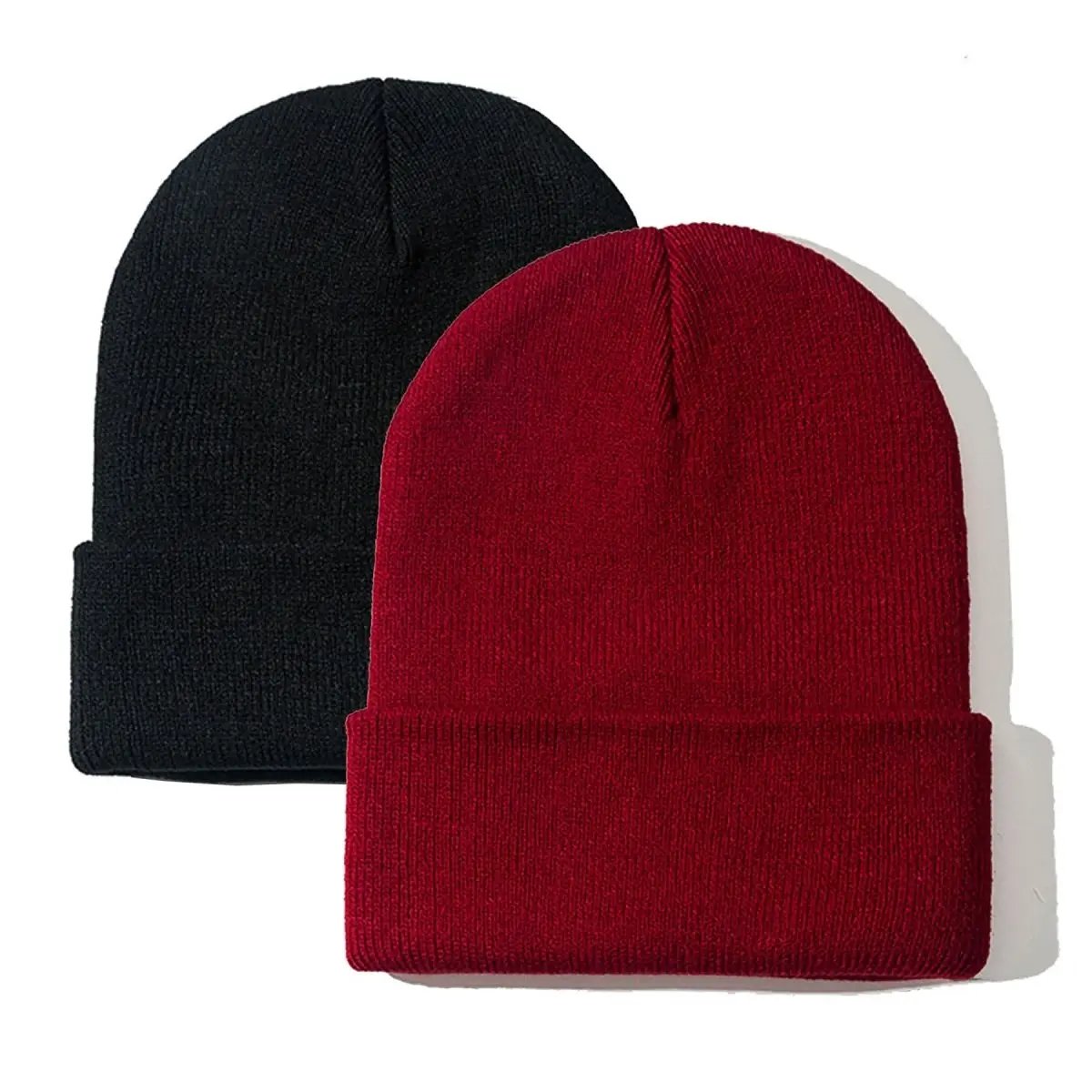 Knit Beanie - Warm Winter Headwear - Unisex & Stylish