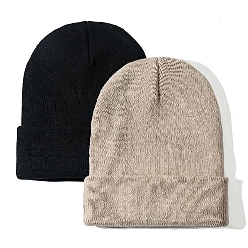 Knit Beanie - Warm Winter Headwear - Unisex & Stylish