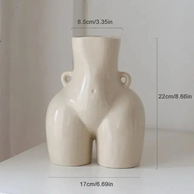 Human Body Ceramics Vases