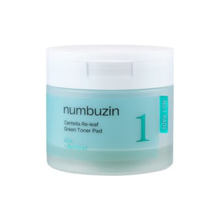 numbuzin No.1 Centella Re-leaf Green Toner Pad 70P