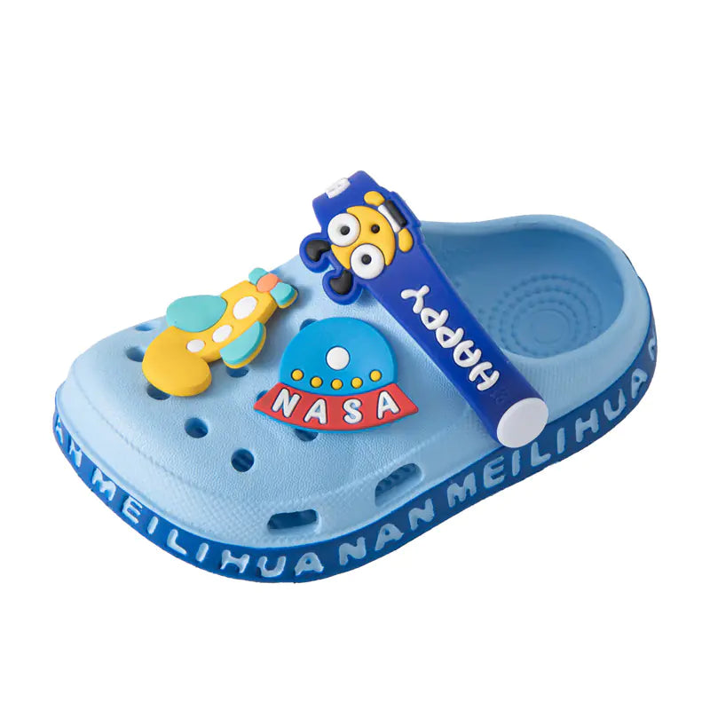 Summer Baby Sandals for Boys and Girls Cartoon Mules