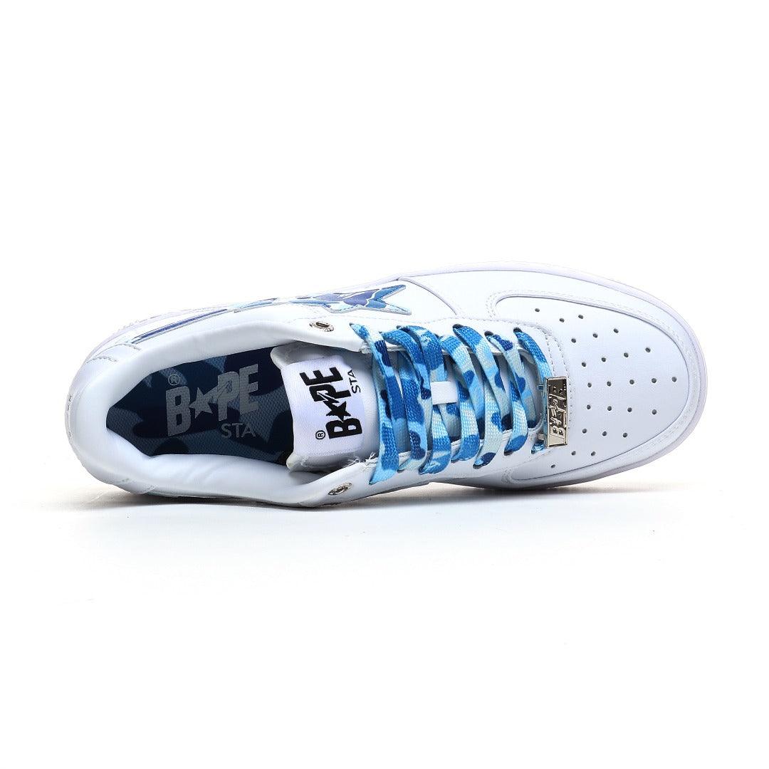 A Bathing Ape Bape Sta Low ABC 'Camo White Blue'
