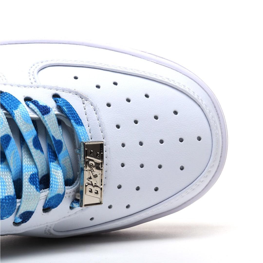 A Bathing Ape Bape Sta Low ABC 'Camo White Blue'