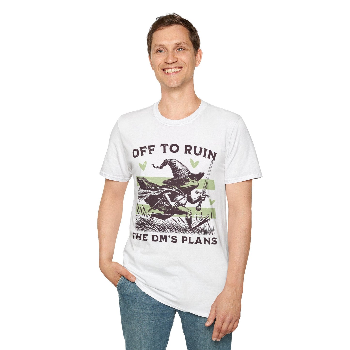 Camiseta "A arruinar los planes del DM"