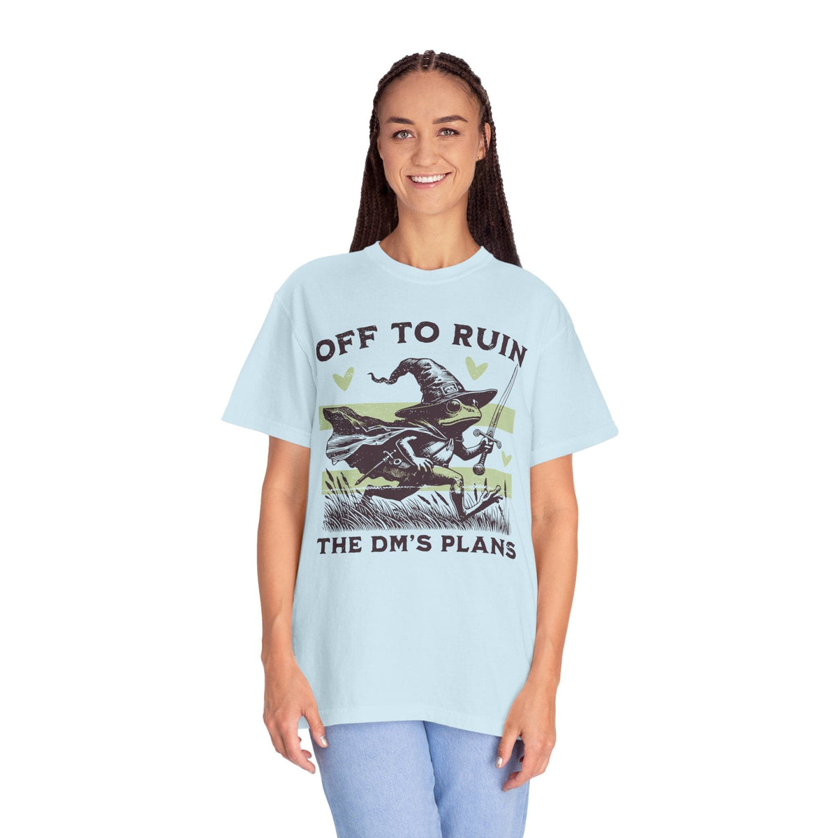 Off to Ruin the DM’s Plans T-shirt - Comfort Colors
