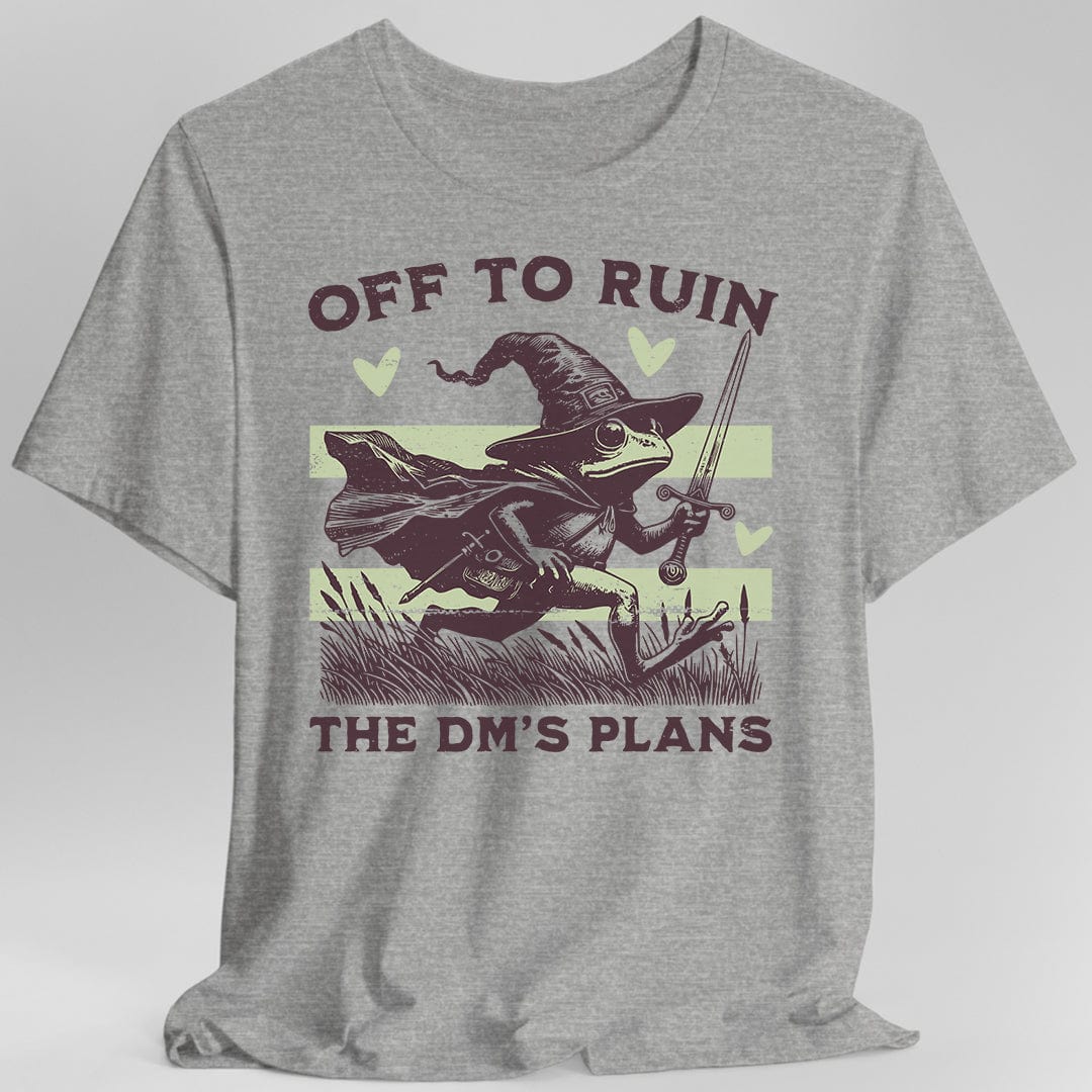 Camiseta "A arruinar los planes del DM"