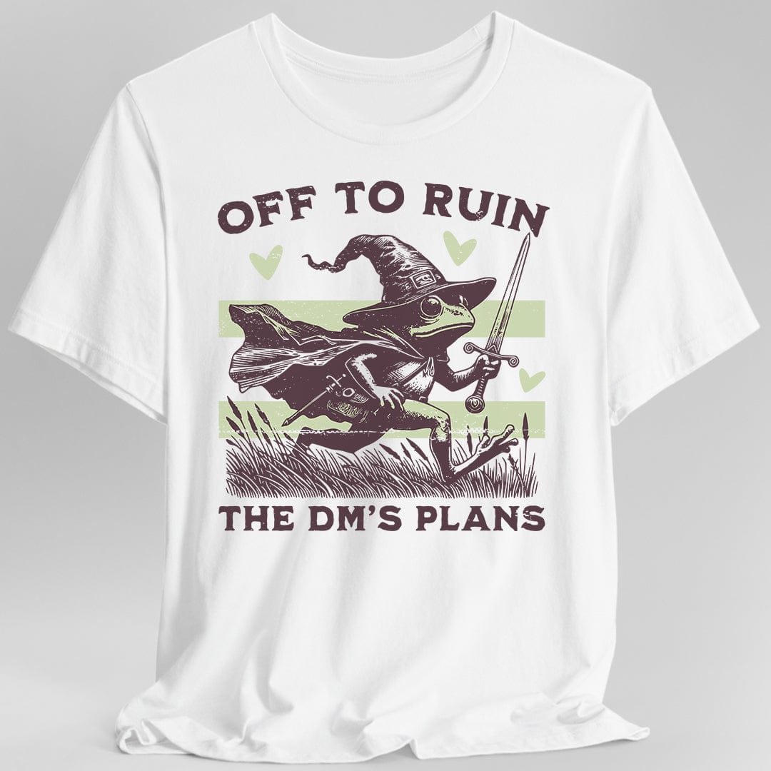 Camiseta "A arruinar los planes del DM"