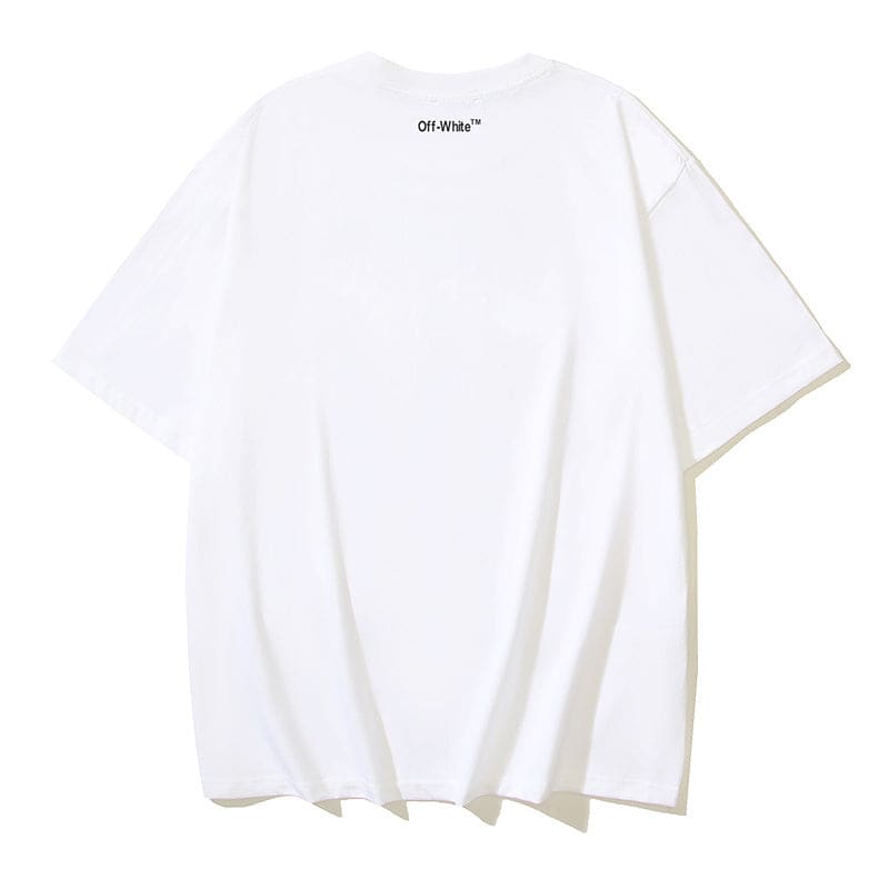 Off-White Logo Cotton T-Shirt 'White'