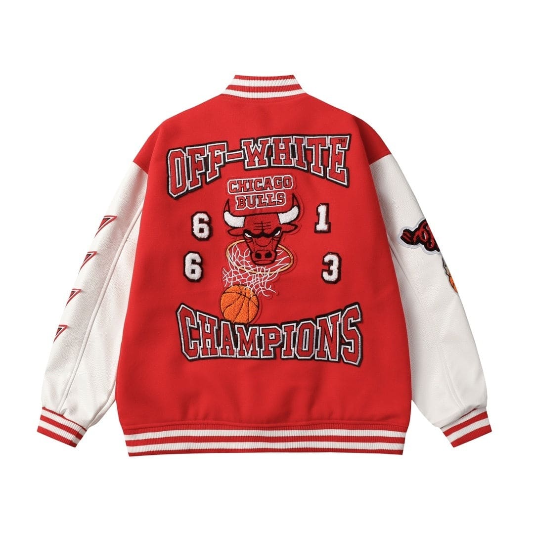 Off-White Off-White™ c/o Chicago Bulls Red Varsity
