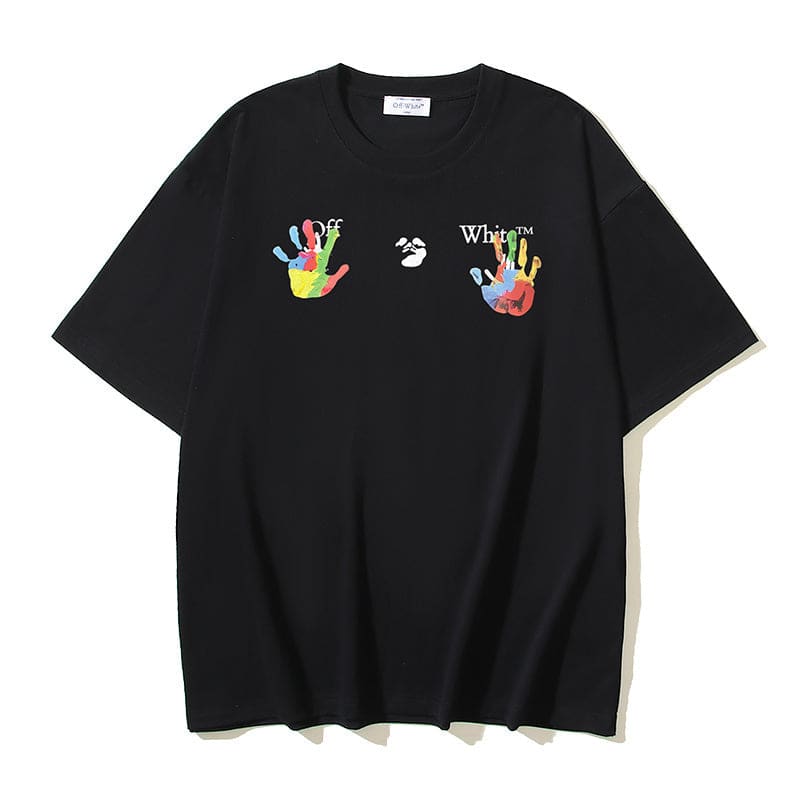 OFF-WHITE Women's Swimming Logo Casual T-shirt